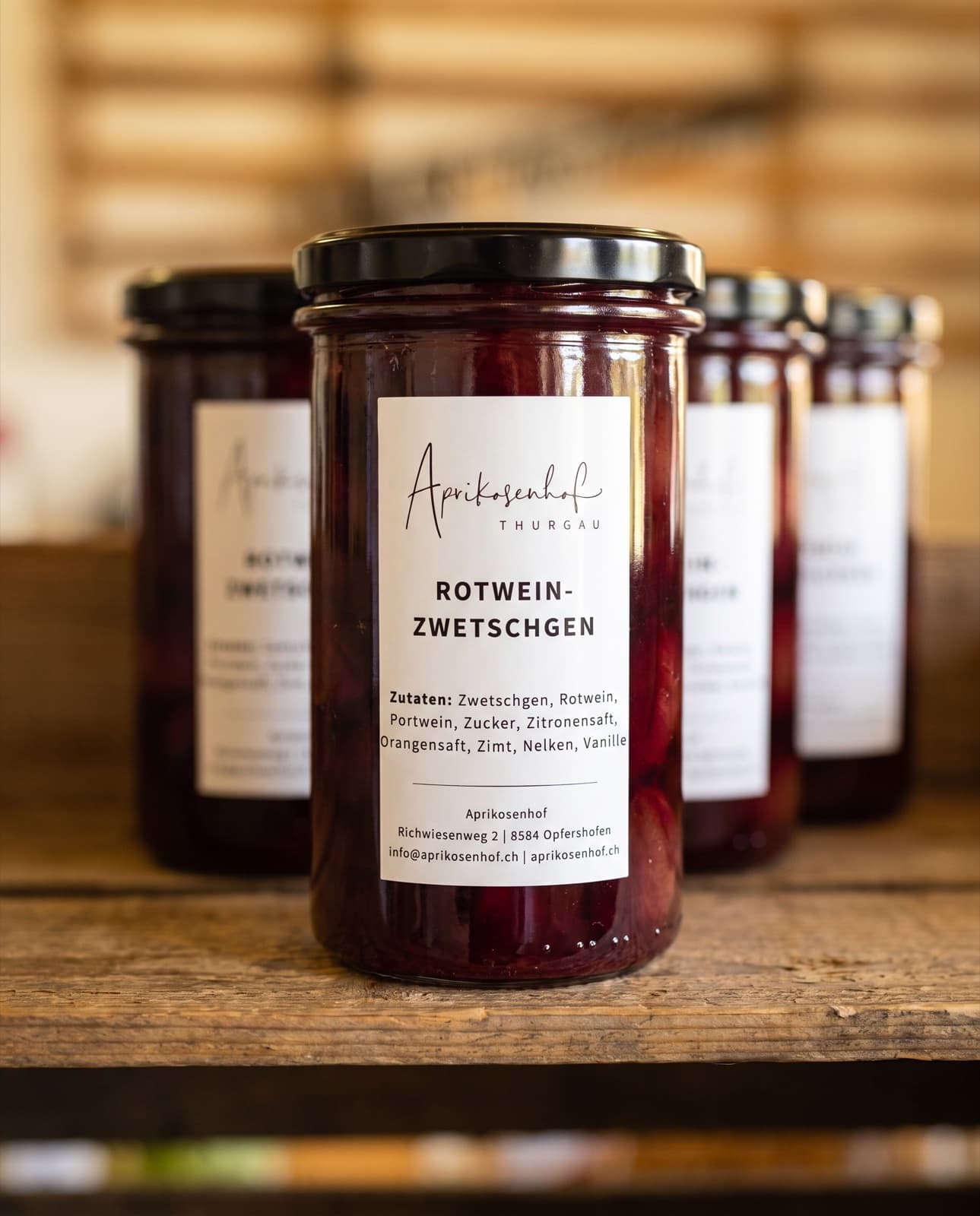 Rotwein-Zwetschgen